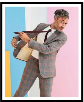  ??  ?? Top: The shy, retiring Taika Waititi.