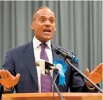  ?? ?? Windsor MP Adam Afriyie.