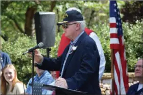  ??  ?? Robert C. Boyce was one of three recipients of the Glass Tear Hero Award Saturday.