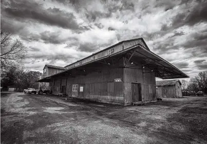  ??  ?? An abandoned cotton gin on Railroad Avenue in Bentonia serves as an occasional venue for live music shows produced by the Blue Front Cafe.
Though aware of his place in history, Holmes is also quick to praise fellow art
ists: “There’s a thousand blues musicians that’s just as good at what they do.”