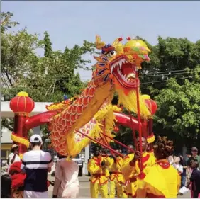  ?? XINHUA ?? Nigeria’s communitie­s hold a carnival celebratio­n in Abuja on Jan 23 to welcome the Year of the Rabbit.