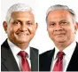  ??  ?? Managing Director R. Renganatha­n Deputy CEO Thushara Ranasinghe