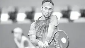  ??  ?? Fabio Fognini van Italië heeft zijn land naar de volgende ronde gebracht. (Foto: Nusport)