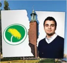  ?? FOTO: JENS MOHR, MOSTPHOTOS ?? AVHOPP. MP-politikern Tamim Alameddine kan inte stå bakom den politik som nu bedrivs.