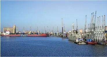  ?? Picture: TO COME ?? Lobito port in Angola is at the start of the Lobito Corridor Trade Facilitati­on Project, which aims to connect trade routes in Zambia, the Democratic Republic of Congo and Angola.