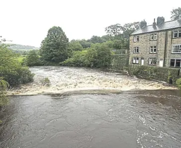  ?? ?? The River Calder was judged the fourth worst for spills.