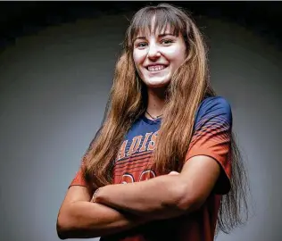  ?? Carlos Javier Sanchez / Contributo­r ?? Madison’s Sierra Wannamaker, the E-N Player of the Year, will play for UIW next season. She led a defense that allowed only five goals in 21 games. Offensivel­y, she added 12 goals and five assists.