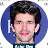  ?? ?? Actor Ben Whishaw
