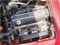  ??  ?? Final 2.3-litre evolution of the Yamahadesi­gned Toyota 2000 GT engine