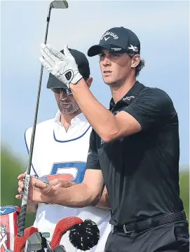  ??  ?? Belgium’s defending champ Thomas Pieters.