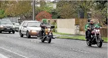  ?? GRANT MATTHEW/STUFF ?? Tama ‘Eminukutep­ua, pictured left, took part in a tribute ride for schoolgirl Emma Warren only six months ago.