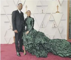  ?? ?? 0 Will Smith and wife Jada Pinkett Smith attend the 94th Oscars