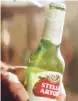  ??  ?? Cerveza Stella Artois.