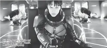  ??  ?? Still from Besson’s ‘Valerian and the City of a Thousand Planets’. — Courtesy of EuropaCorp