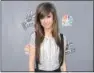  ?? RICHARD SHOTWELL- ASSOCIATED PRESS ?? This April 15, 2014 photo shows, Christina Grimmie at “The Voice” Top 12 Red Carpet Event in Universal City. Florida authoritie­s said “The Voice” star was in critical condition after being shot at a concert in Orlando, Friday, June 10. She died several...