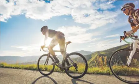  ??  ?? Aspen is rife with good cycling opportunit­ies— including at Snowmass, shown here— both on the road and off. For downhill mountain bikers, Snowmass has 50miles of trails and lift service.
Provided by Snowmass Tourism