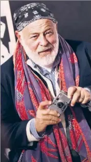  ?? PHOTO: EVAN SUNG/THE NEW YORK TIMES ?? A model has revealed that there was “a lot of touching” in his dealings with Bruce Weber, 71