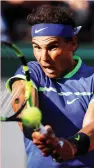  ?? (Reuters) ?? FOR ALL the talk about the coronation of Rafael Nadal (above) and a record-extending 10th French Open crown, today’s final will pit the Spaniard against a dangerous foe in Swiss Stan Wawrinka.