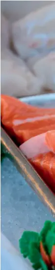  ??  ?? Above: Salmon exports to the EU face extra certificat­ion