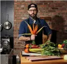  ?? Photograph: Mike McGregor/The Observer ?? ‘It was my dream job. I bought my dream car. How was I not happy?’: Andrew Rea in his YouTube kitchen at home in New York.