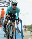  ?? COSTARRICE­NSE DE CICLISMO FEDERACIÓN ?? Sierra llega en buena forma para defender su corona.