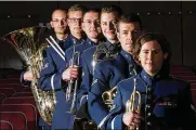  ?? U.S. AIR FORCE PHOTO/R.J. ORIEZ ?? Members of the Air Force Band of Flight’s Spirit of Freedom ensemble will perform at the National Museum of the U.S. Air Force Feb. 22. No tickets are needed for entry as seating is first come, first serve.