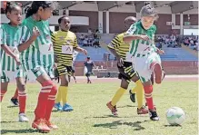  ?? News Agency (ANA) TRACEY ADAMS African ?? A TOTAL of 280 junior players represente­d 12 community clubs from across the city. |