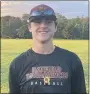  ?? MIKE CABREY — MEDIANEWS GROUP ?? Hatfield-Towamencin’s Peter Cooke went 3-for-3 with a double and three RBIs as the Titans defeated Doylestown 10-0 in five innings Tuesday.