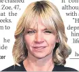  ??  ?? SUPPORTIVE TV presenter Zoe Ball tried to help Billy