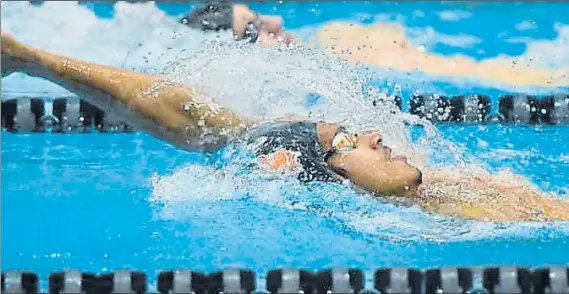  ?? FOTO: UNIVERSIDA­D DE AUBURN ?? terminó cuarto en la final europea de los 200 estilos, la que suponía su primera final de un gran campeonato absoluto