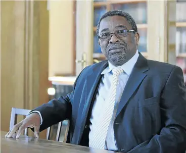  ?? Picture: SIMPHIWE NKWALI ?? ‘OPPORTUNIS­TS’: Moeletsi Mbeki is critical of business leaders who joined the CEO Initiative