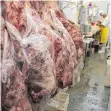  ?? FOTO: DPA ?? Brasiliens Fleischexp­orte in die EU machten 2016 rund 1,75 Milliarden US-Dollar aus.