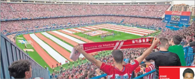  ??  ?? ADIÓS DE LEYENDA. La afición del Atlético tributará un gran homenaje al estadio y a los grandes jugadores que han pasado por él.