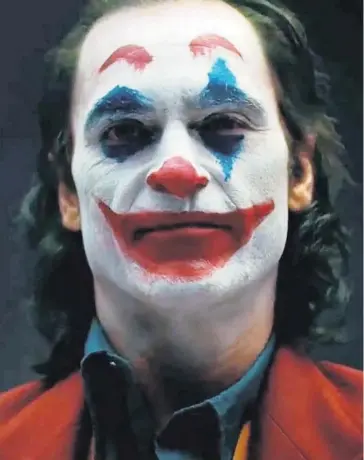  ?? FOTO: INSTAGRAM ?? &gt; Joaquin Phoenix como el temido Joker.