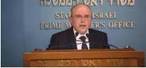  ?? (Hadas Parush/Flash90) ?? MEIR BEN-SHABBAT has announced he will retire as national security adviser from next month.