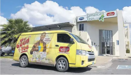  ?? ?? Jamaican Teas’ location in Three Miles, St Andrew. The company is planning to roll out new products before the end of this year.