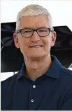  ?? ?? El consejero delegado de Apple, Tim Cook.