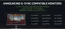  ??  ?? Freesync lässt sich jetzt auch mit Nvidia-geforce-grafikkart­en nutzen. Ein Versuch bei Ihrem Schirm lohnt sich auch ohne offizielle­s Hersteller­zertifikat von Nvidia.