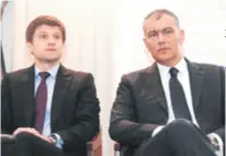 ??  ?? Marić i Emil Tedeschi Zajedno na okruglom stolu “Hrvatski pokretači rasta” prije dvije godine