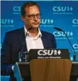  ?? Foto: sven Hoppe, dpa ?? Martin Huber ist seit Mai Csu-generalsek­retär.