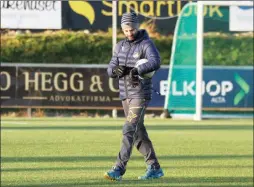  ??  ?? INGEN AVKLARING: Rune Repviks kontrakt går ut ved årsskiftet. (Foto: Steffensen)