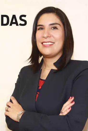  ??  ?? Mucho por hacer. Para Mayra González, presidenta y directora general de Nissan México, aun cuando existen los programas de mentoría para mujeres todavía no se refleja en sus salarios.