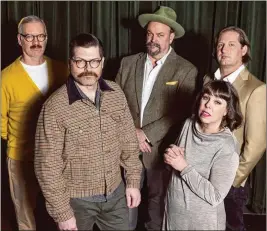  ?? COURTESY OF HOLLY ANDRES ?? Colin Meloy and The Decemberis­ts, who will play Sunday at the Eastern, have fond memories of Atlanta audiences from playing at the Tabernacle.