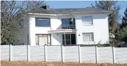  ?? Picture: Thapelo Morebudi ?? The house at 6 Lukin Road, King William’s Town, that Nonyameko Bongiwe May says she paid R20,000 to a public works official to secure.