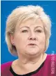  ??  ?? Norwegian PM Erna Solberg, co-chair of the SDG Advocates, says the world can “recover better”.