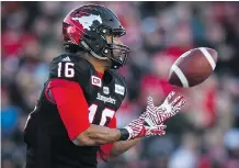  ?? TODD KOROL/THE CANADIAN PRESS ?? The Calgary Stampeders announced they have let receiver Marquay McDaniel explore free agency.