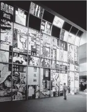  ?? Miami-Dade Art in Public Places ?? ‘Años Continuos’, 1994-96, photo-video installati­on at Terminal D, Miami Internatio­nal Airport.