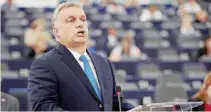  ?? LaPresse ?? Ungheria Il premier Viktor Orbàn al potere dal 2010