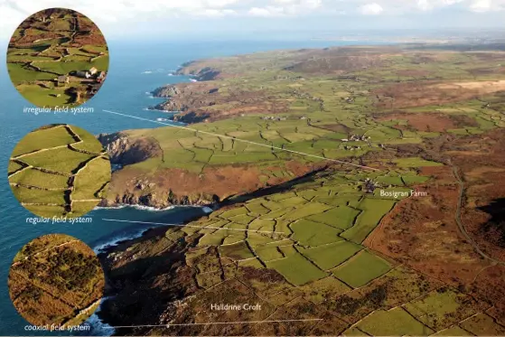  ??  ?? Above: The Zennor coastal plateau from the west in 2008