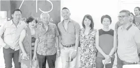  ??  ?? FROM LEFT TO RIGHT: Bernard Vonn I. Sia – EVP Operations Cebu Bionic Builder Supply, Inc. (CBBSI), LYDIA I. SIA – VP Finance CBBSI Group of Companies, Bonifacio l. Sia Chairman & CEO of CBBSI Group of Companies, Buck Richnold I. Sia – President of...